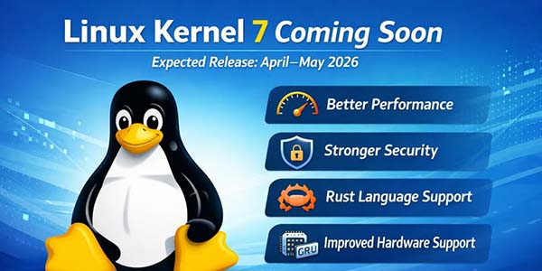 Se espera el lanzamiento de Linux 7.0 en 2026